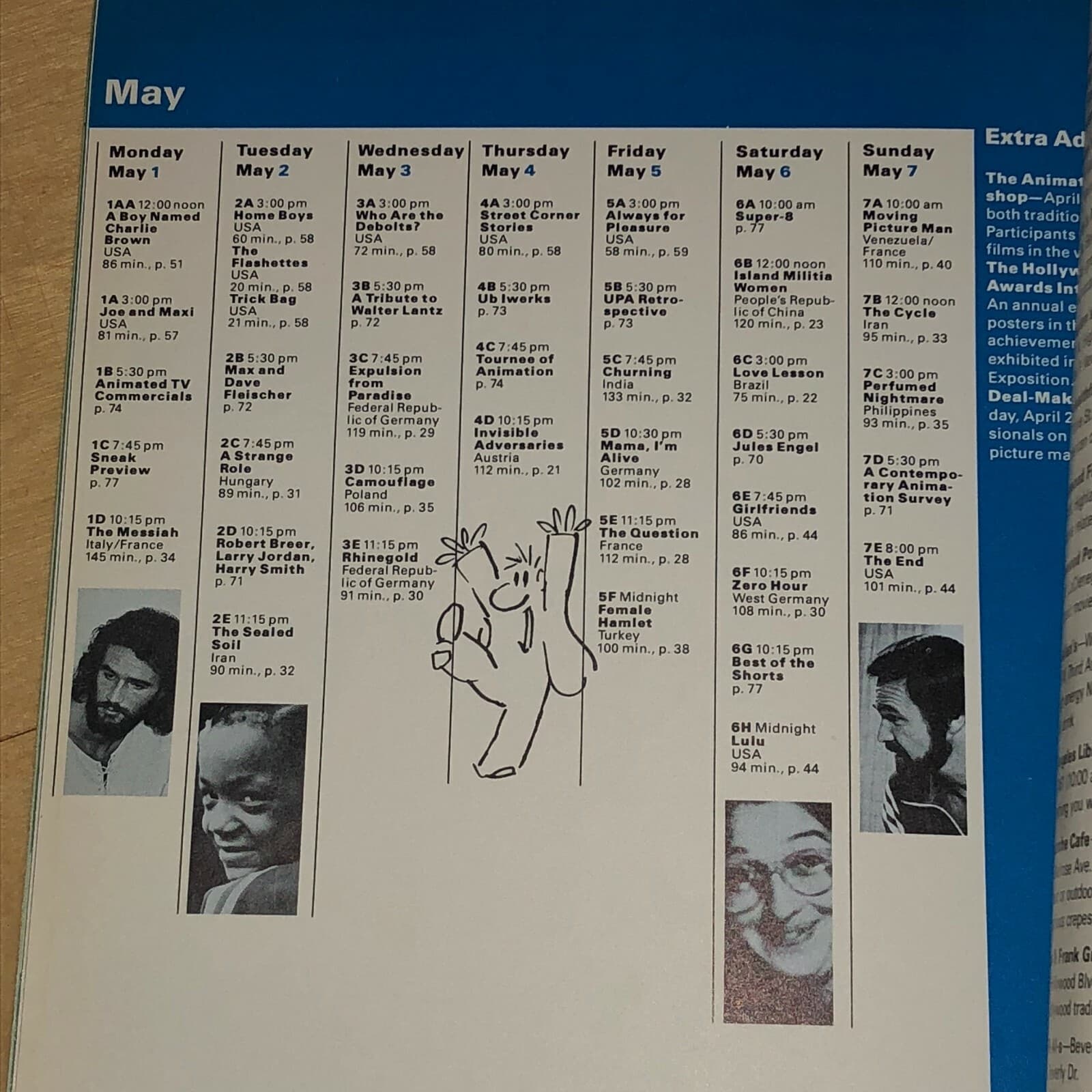 Filmex 1978 Los Angeles International Film Exposition Program Book Festival 5