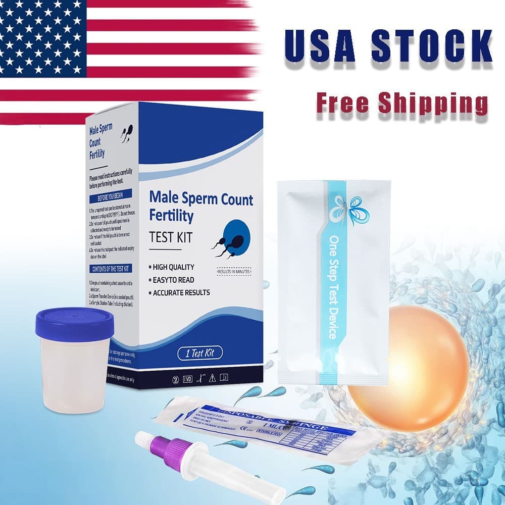 MERYDI-NEW Sperm Test Kit For Male Fertility Test Sperm Count Level Test 99%