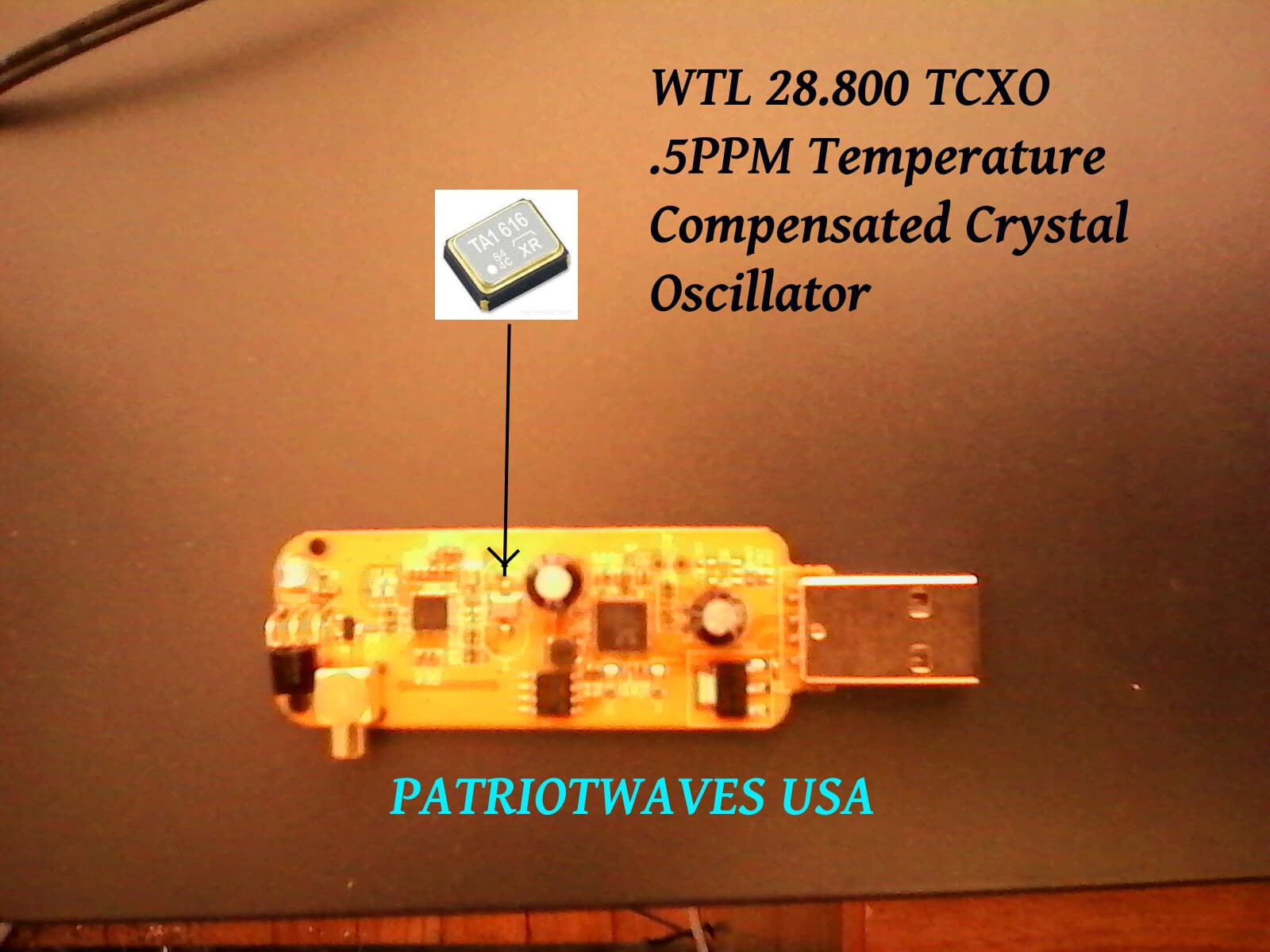RTL-SDR radio receiver (TCXO) RTL2832U + R820T2  Fan/Thermal cooled unit 5