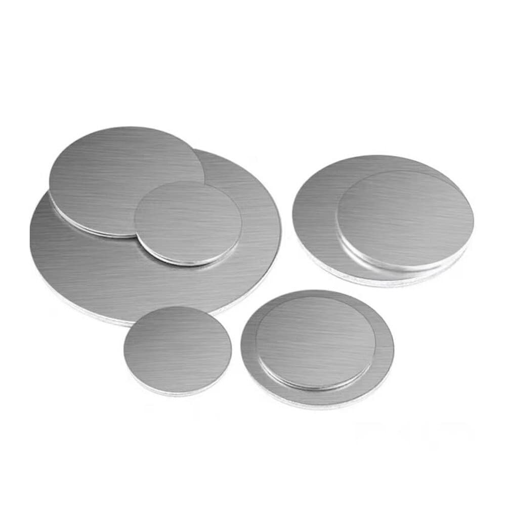 Stainless Steel Blank Round Discs 304 Grade Laser Cut Ø 6mm-80mm Thick 1mm-5mm 3