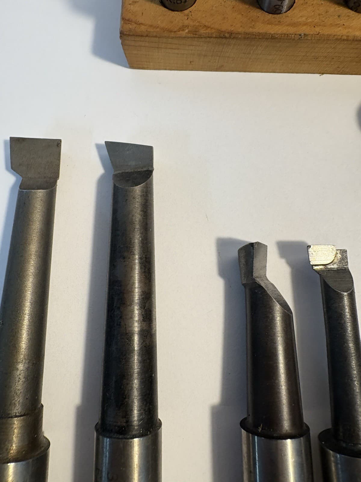 Lot Miscellaneous Boring Bars Carbide HSS 3/8 to 3/4 Shank Various Sizes 6