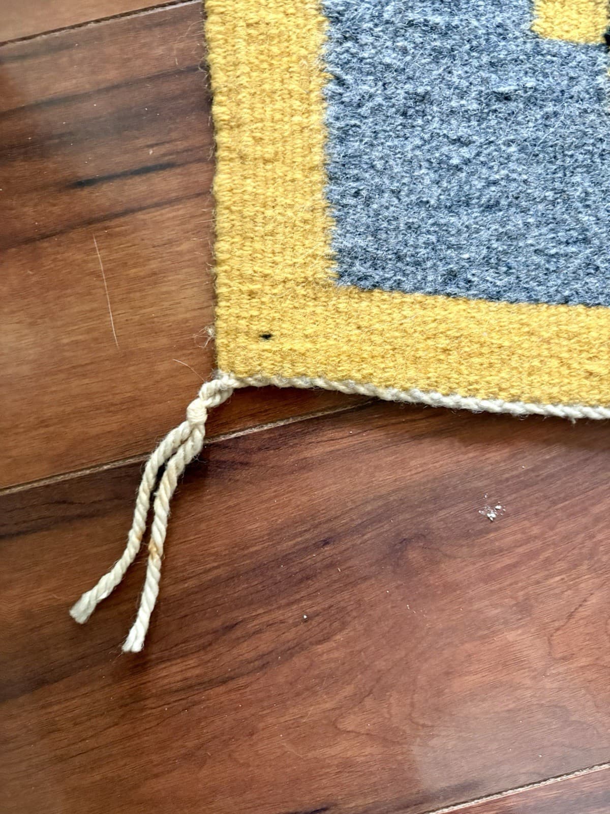 Navajo Non Regional Geometric Design Rug. Authentic With Vibrant Colors 33 X31 4