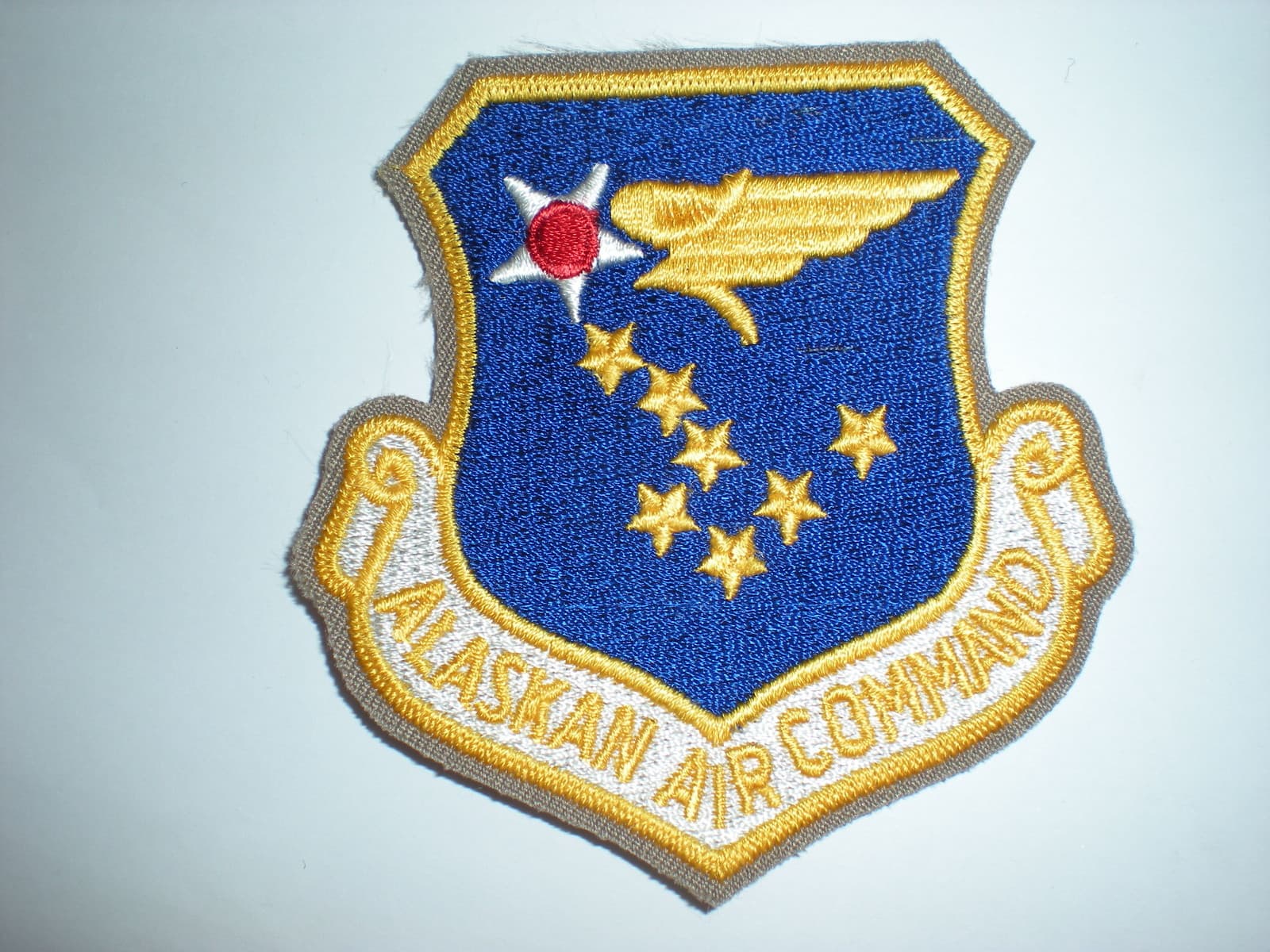 USAF ALASKAN AIR COMMAND PATCH - COLOR