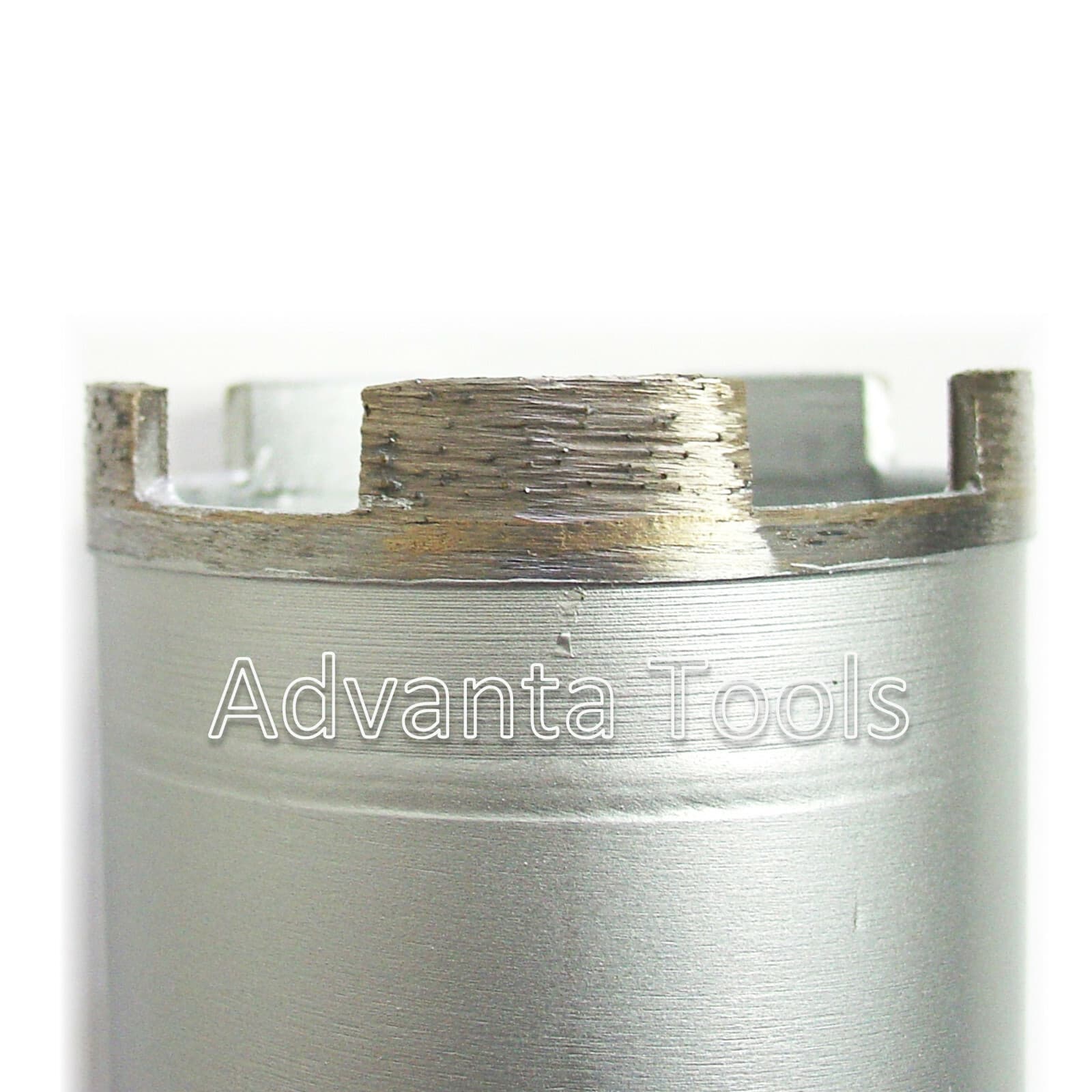 3” Dry Diamond Core Drill Bit for Hard Concrete Masonry - Short Barrel Tube 3