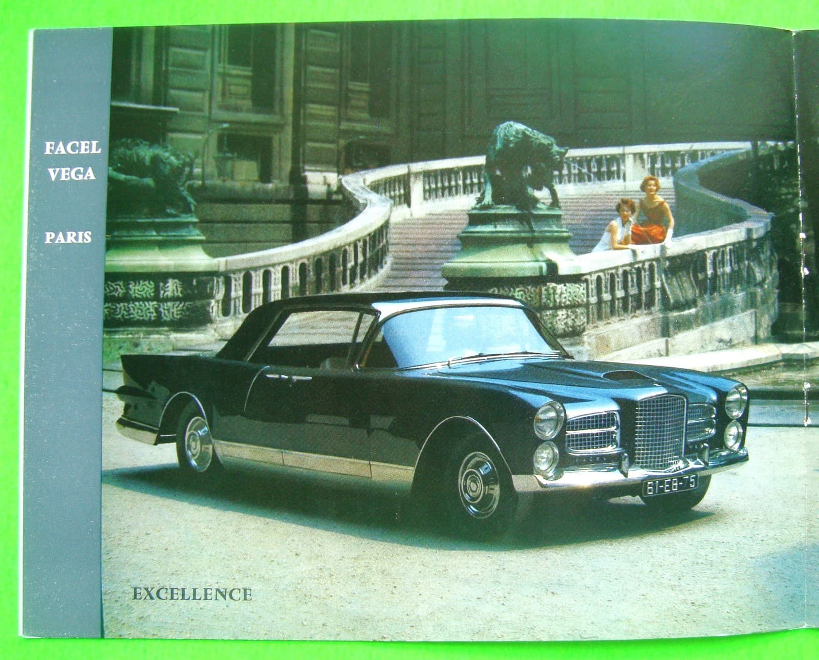 ca 1955 - 1960 FACEL VEGA FACTORY SALES LOT Brochure + COLOR CATALOG + 2 Photos 6