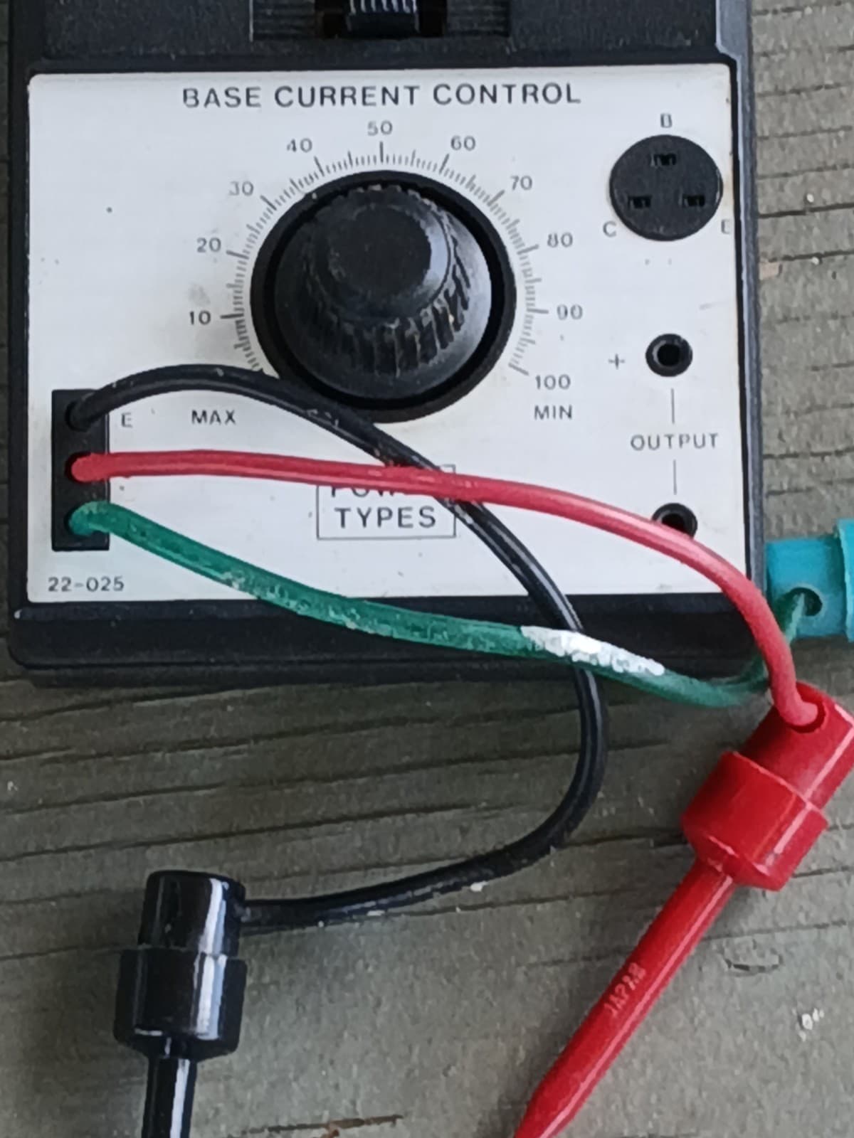 Vintage Dynamic Transistor  Checker  Micronta 22-025 Radio Shack 2