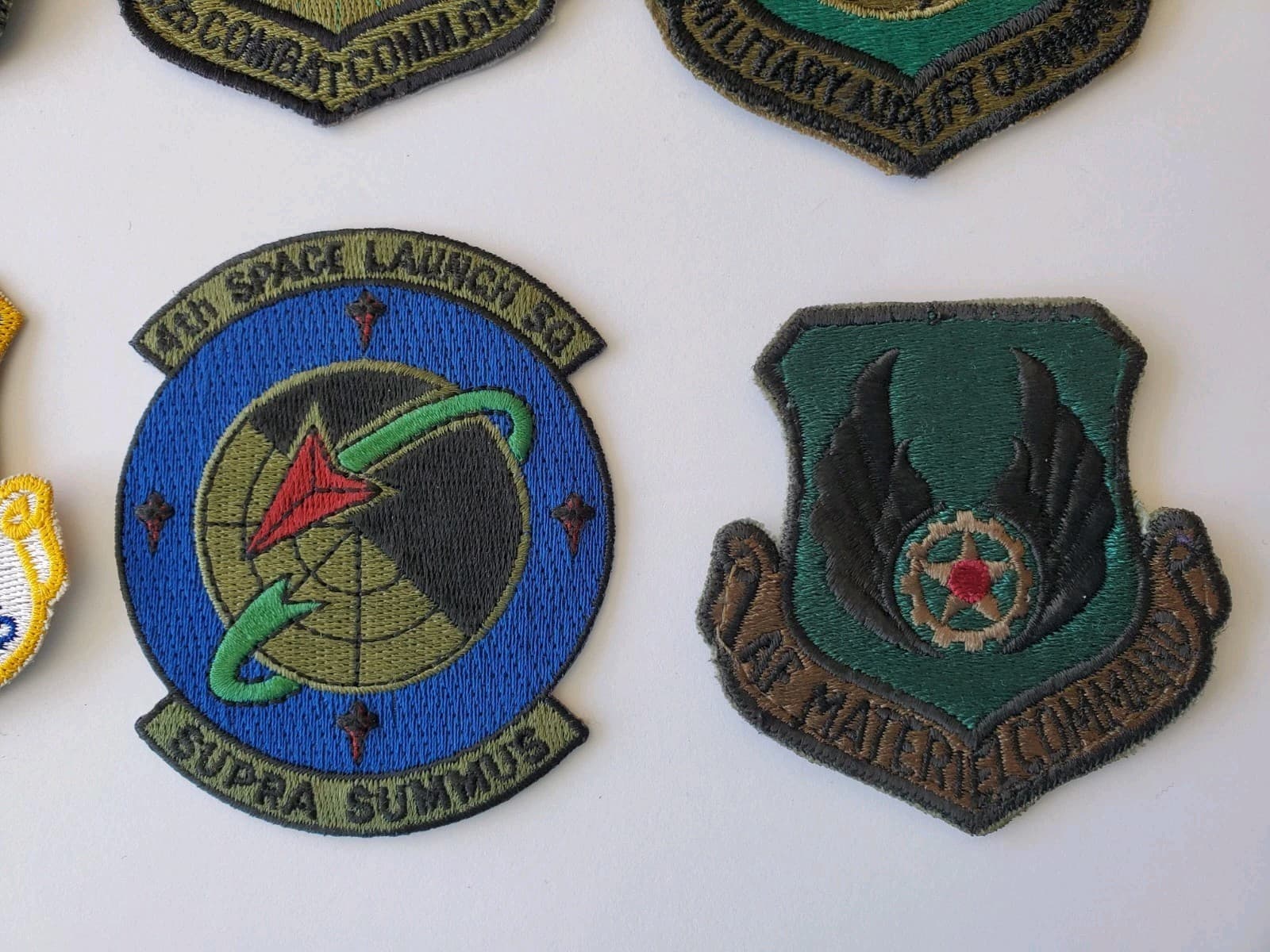 (8) U.S. Air Force (USAF) Embroidered Patches 5