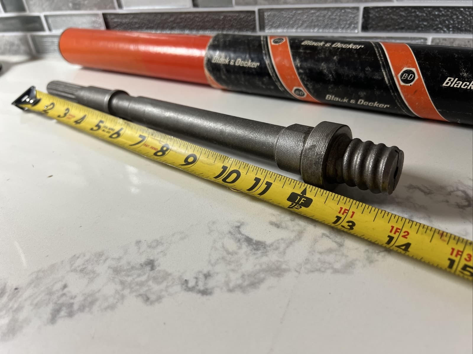 Black And Decker 66587 Spline Core Bit Adapter Shank USA MADE 5