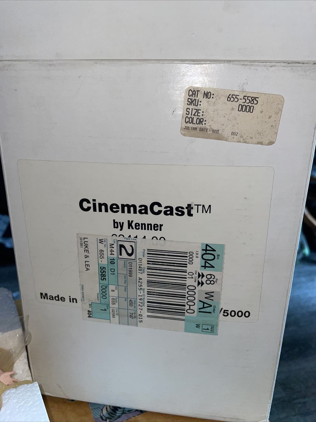 STAR WARS CINEMACAST NEW HOPE #3038/5000 LUKE SKYWALKER & PRINCESS LEIA ORGANA 4