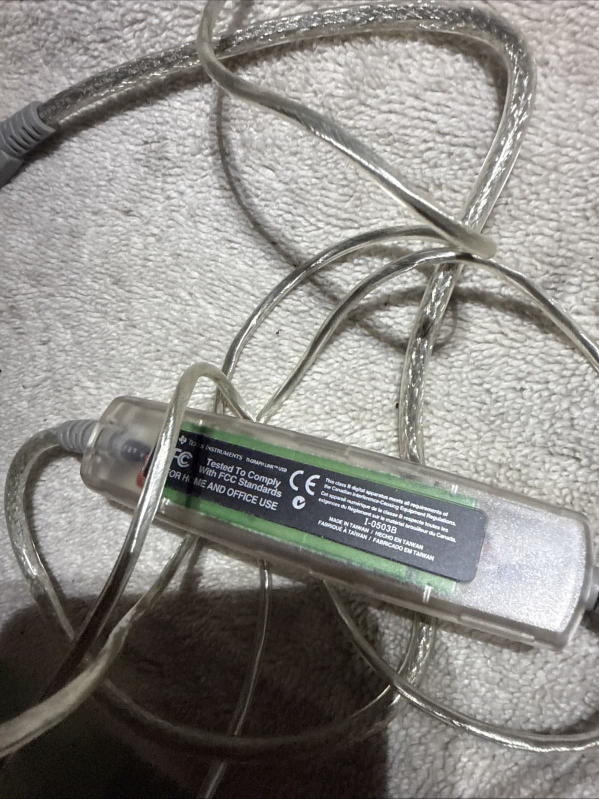 Texas Instruments Graph Link Data Cable for TI-83 Plus Graphing Calculator 4