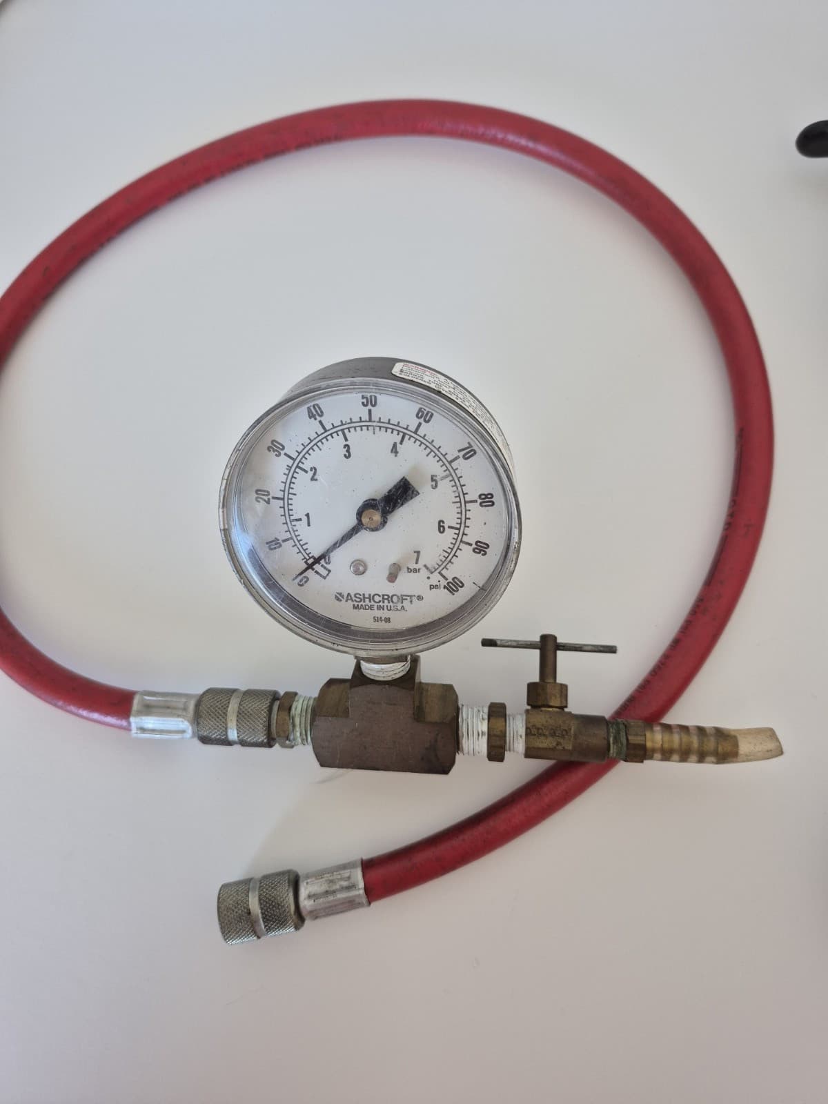 Taprite Keg Coupler Beer Coupler Keg Taps Ashcroft Gauge Parts Only Untested Lot 5