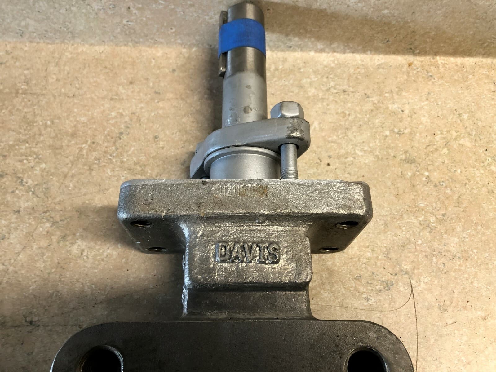 8" Lug Style Davis HPBV SS Body SS Disc SS Stem Metal Seated Butterfly Valve 4