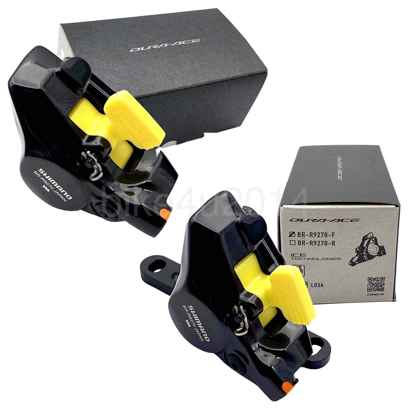 SHIMANO DURA-ACE BR-R9270 Flat Mount Disc Brake Caliper, Front/Rear/Set