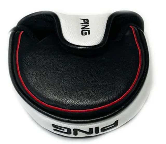 Ping Golf Tyne 4 Black/White/Red Putter Headcover 2