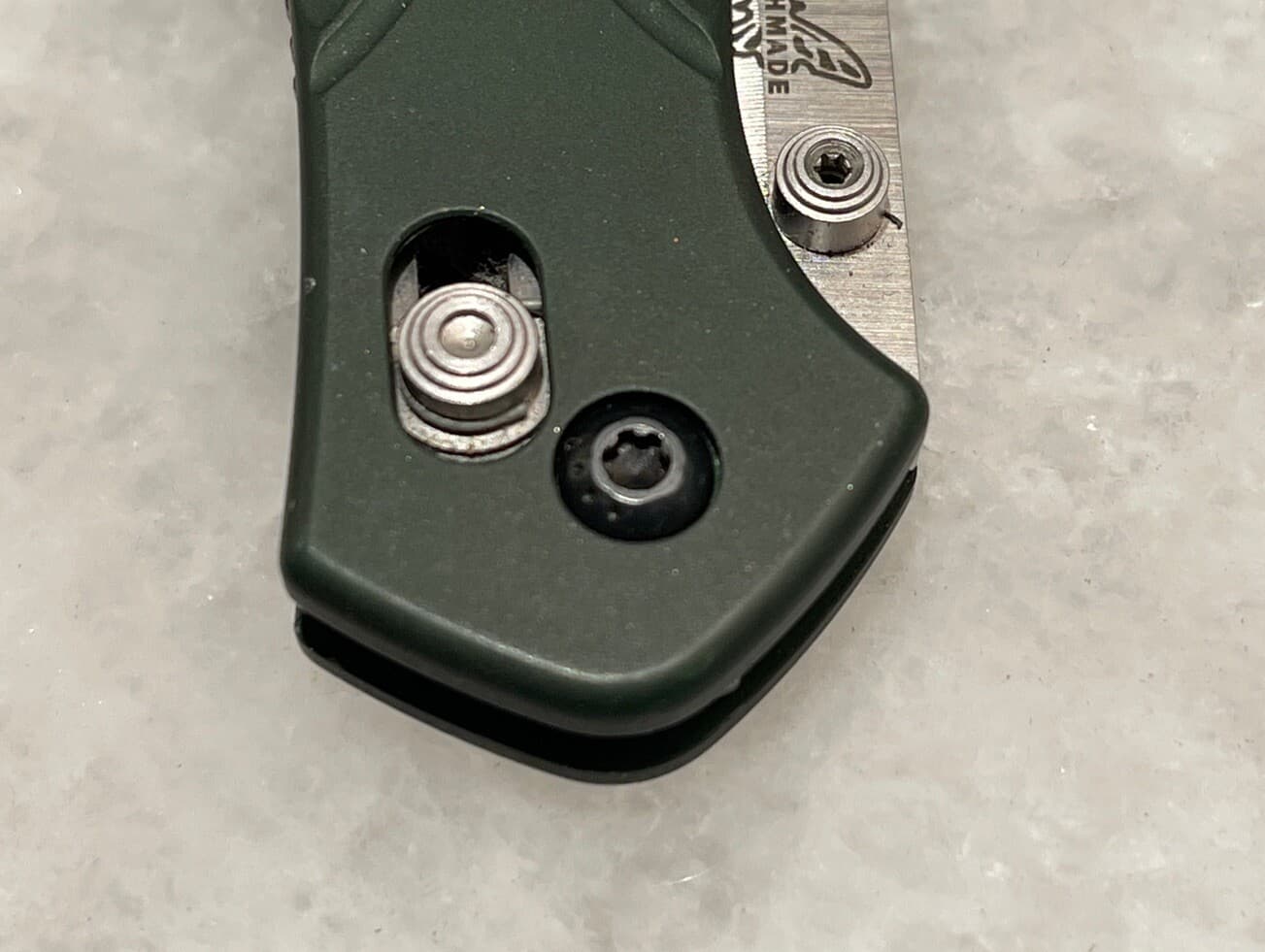 Made in USA Pivot Screw For Benchmade Osborne 940 943 Aluminum Handle Knife 4