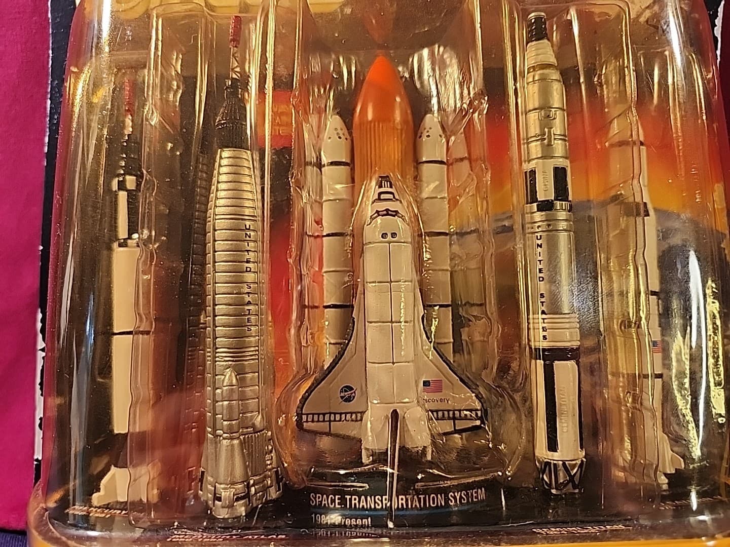 MOC 1999 SPACE VOYAGERS MINI ACTION VEHICLES EVOLUTION OF THE SPACE SHUTTLE 2