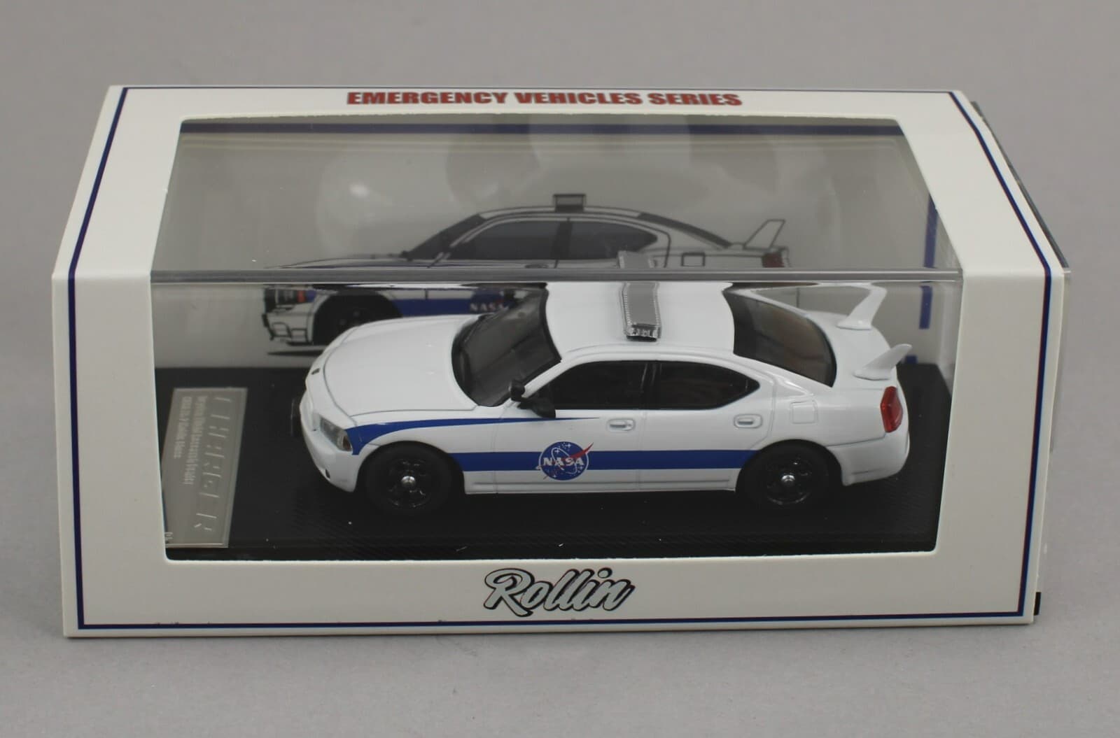1:64 *ROLLIN DIECAST* NASA Dryden Flight Center DODGE CHARGR NIB! 3