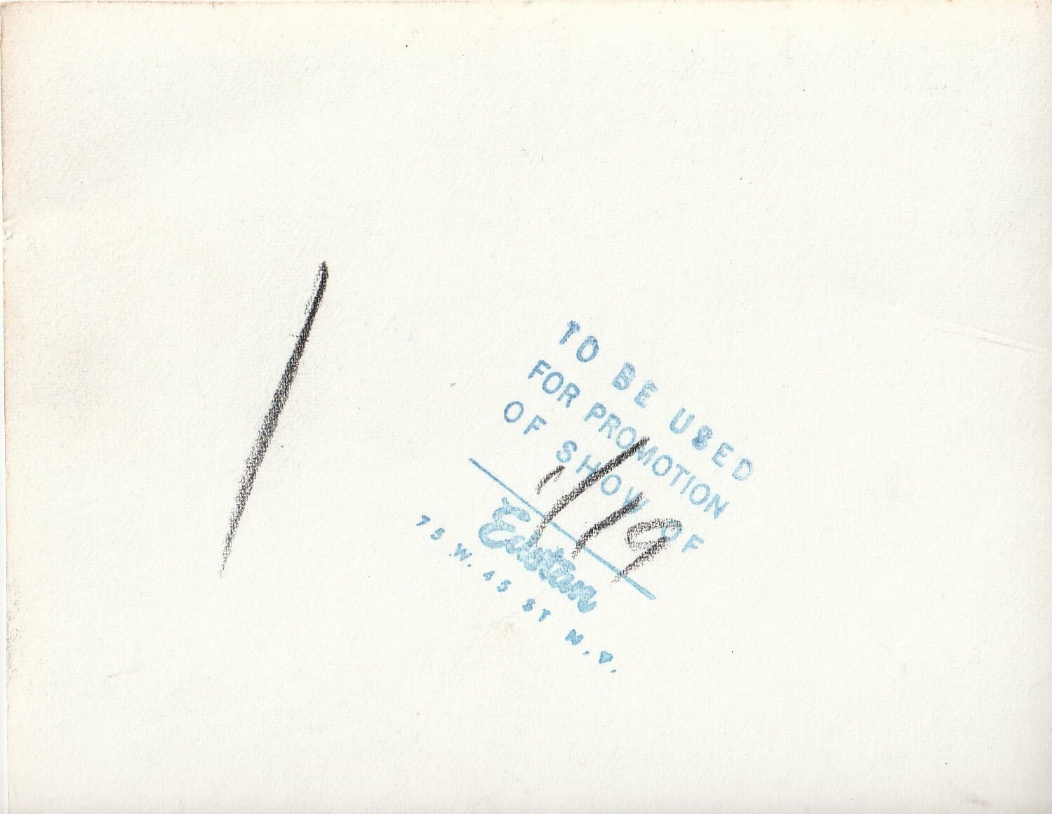 Original NBC Telop Bump Card Promo Photo 1950's Jerry Lewis DBW 2