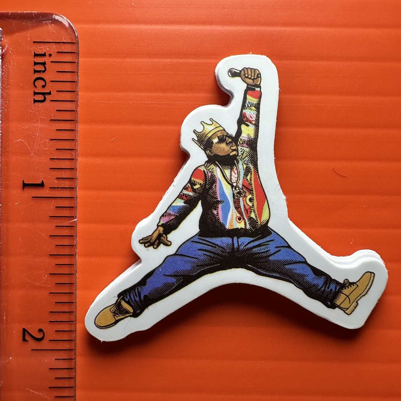 Notorious BIG Sticker Hip Hop Rap Biggie Smalls Bad Boy Records Juicy