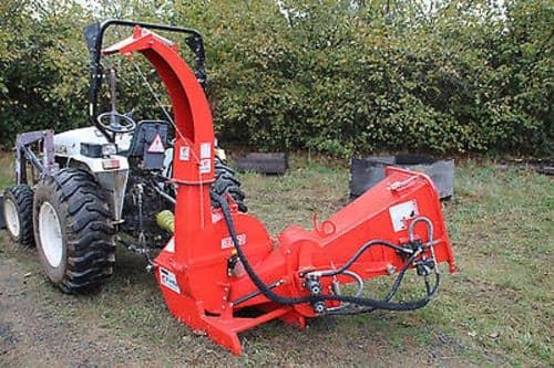 Wood Chipper 6"dia. Hydraulc Feed Cat.I&II 3pt 35HP+ Rated (FH-BX62) 5