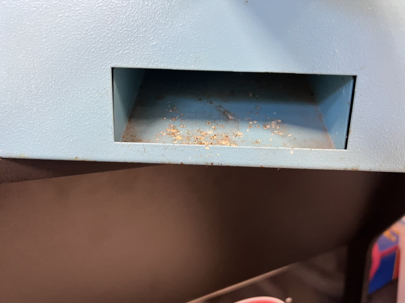 Vintage 1980s Trojan ENZ Condom Vending Machine - Old Rusty Weathered READ! 4