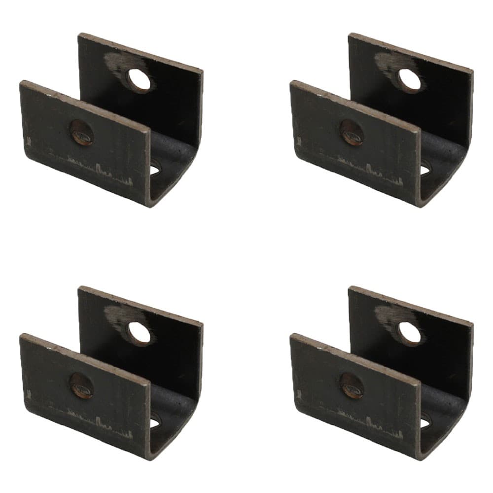 (4) Bolt or Weld On Hangers for 1-3/4" Double Eye Springs Fits Dexter 115917 5