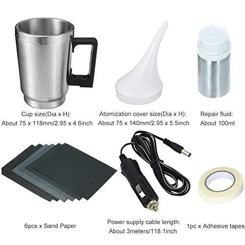 KASCLINO Automobile Headlight Restoration Kits, Atomizing Cup Car As Shown 3