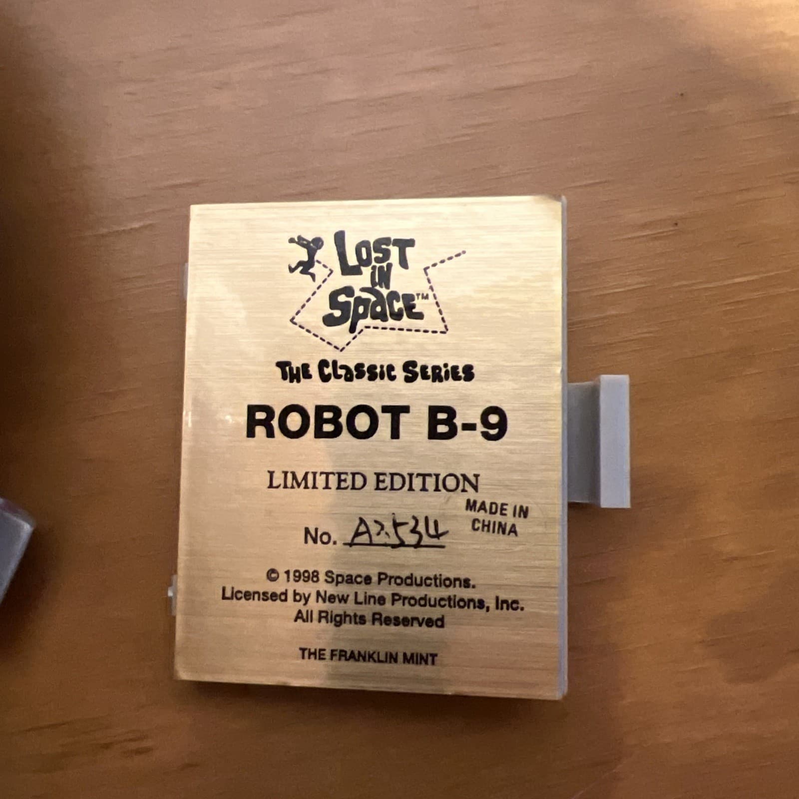 LOST IN SPACE B9 ROBOT  - Talking Domed Figure - Tested Works - Limited Edition 3