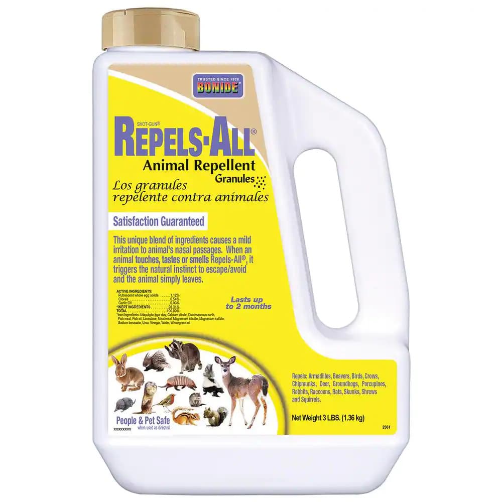 3 Lbs. Repels-All Animal Repellent Granules