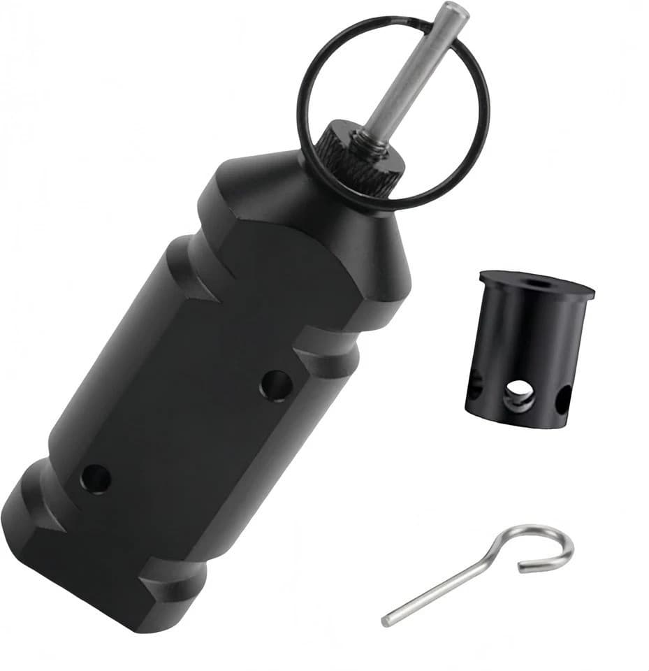 6X Perimeter Trip Alarm, 12 Gauge Camping Wire Alarm Device, A, Black 2