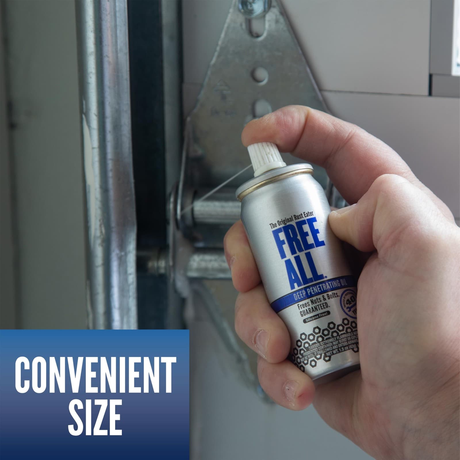 All Rust Eater Deep Penetrating Oil, 1.5oz Aerosol – Loosens Rusted Bolts, Nu... 4