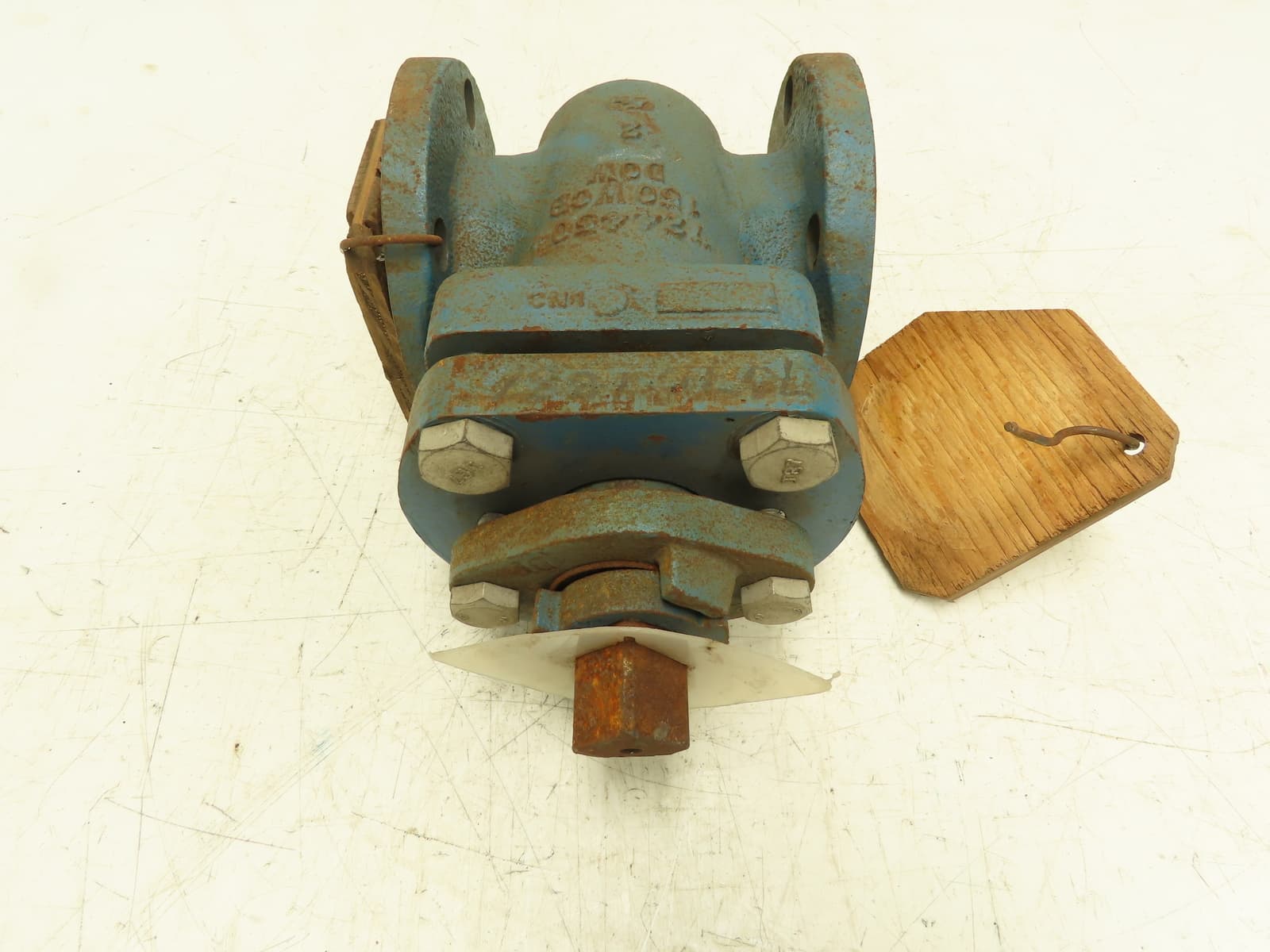 DOW Chemical Rubber Lined Plug Valve 2" Flanged 150 WCB 5