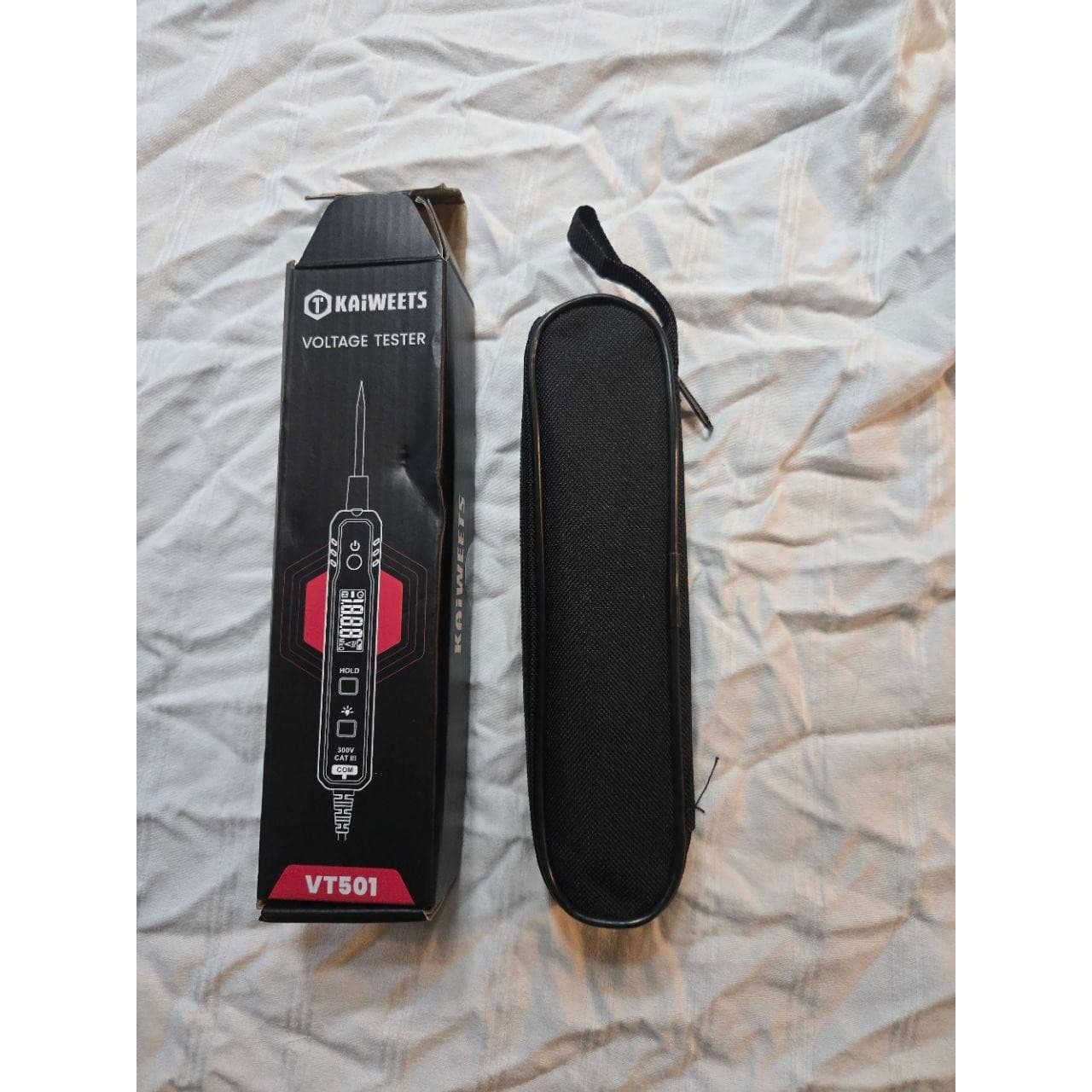 Kaiweets Voltage Tester VT501 Digital Display New Open Box Electrical Safety 3