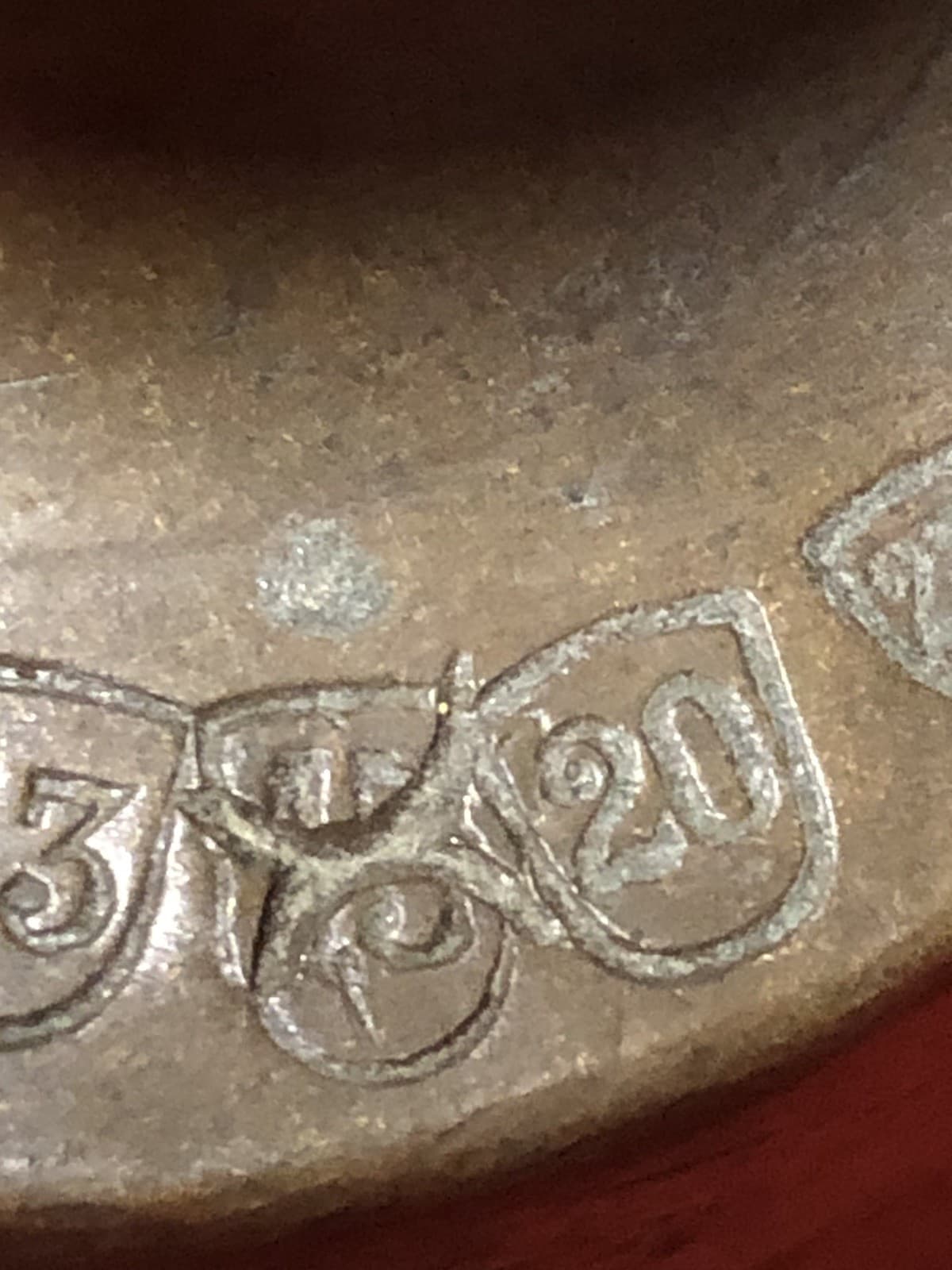 Solid Brass 1 KG (2.2 Lb) Scale Calibration or Test Weight. Stamped KB 5