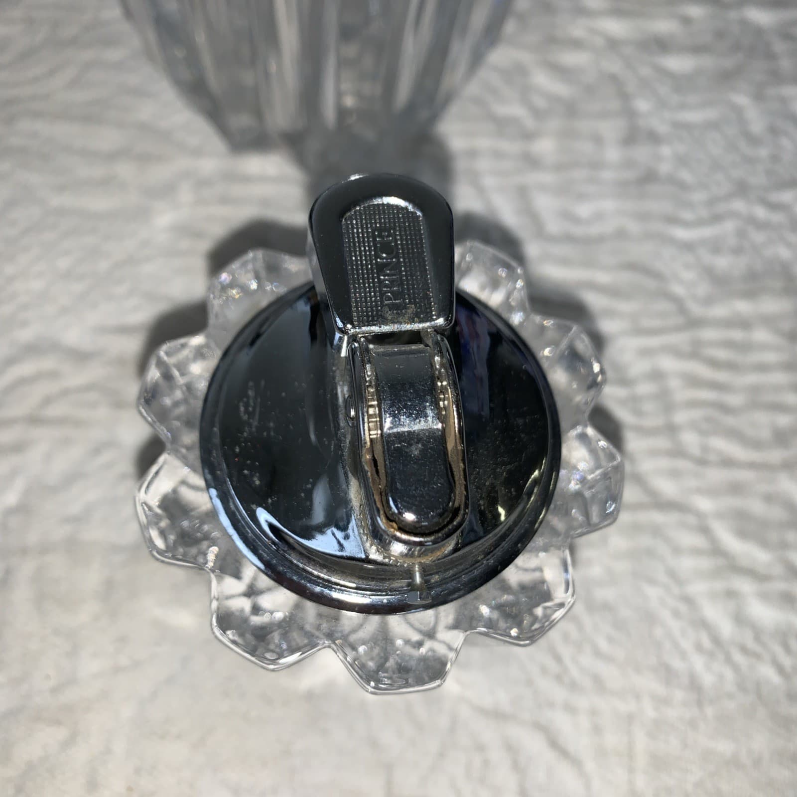 Mikasa & HOYA Prince ~ Lead Crystal Ashtray Table Lighter & Cigarette Holder 3