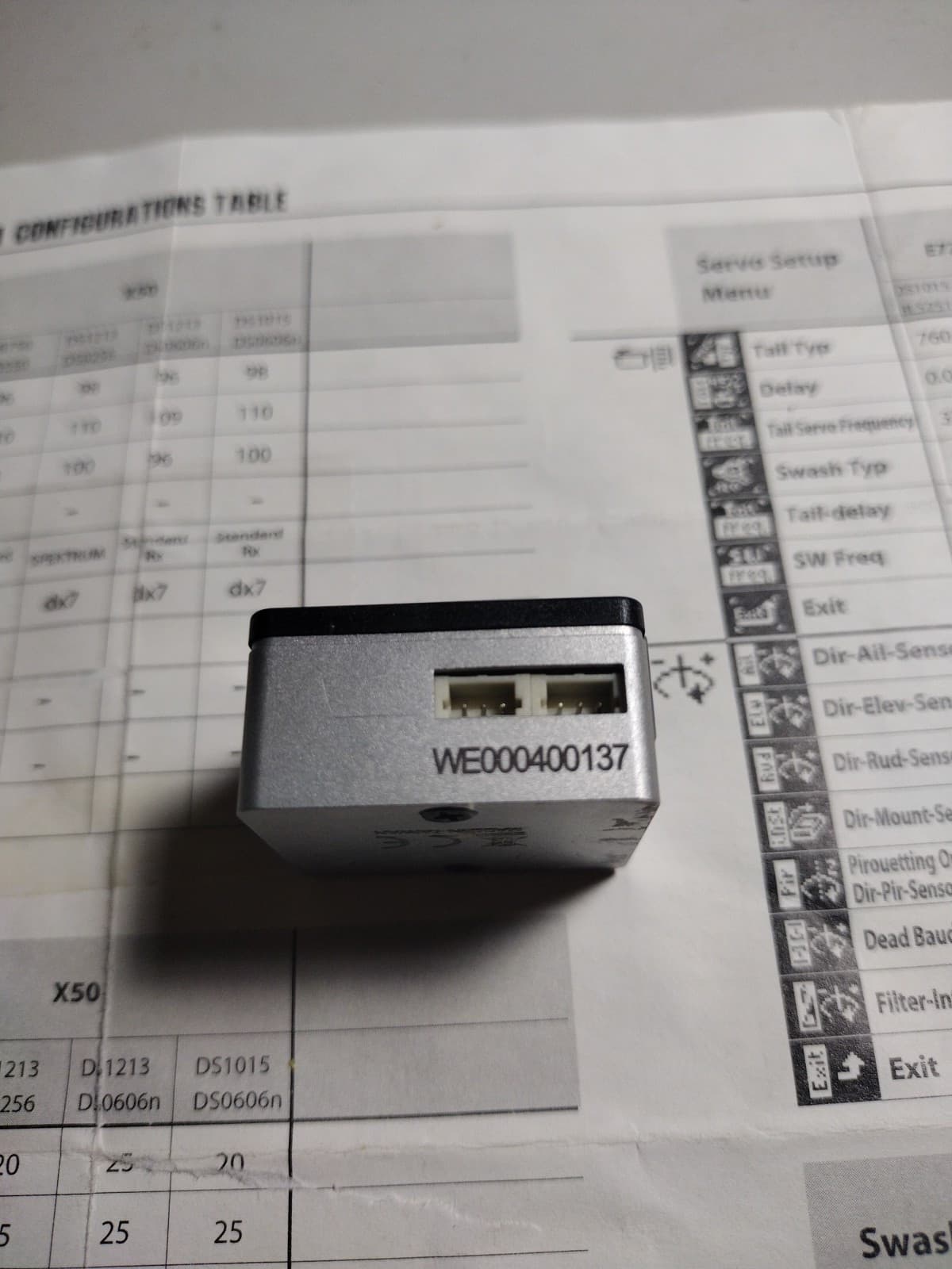 Ace RC GT5.1 FBL Controller With Instructions 5