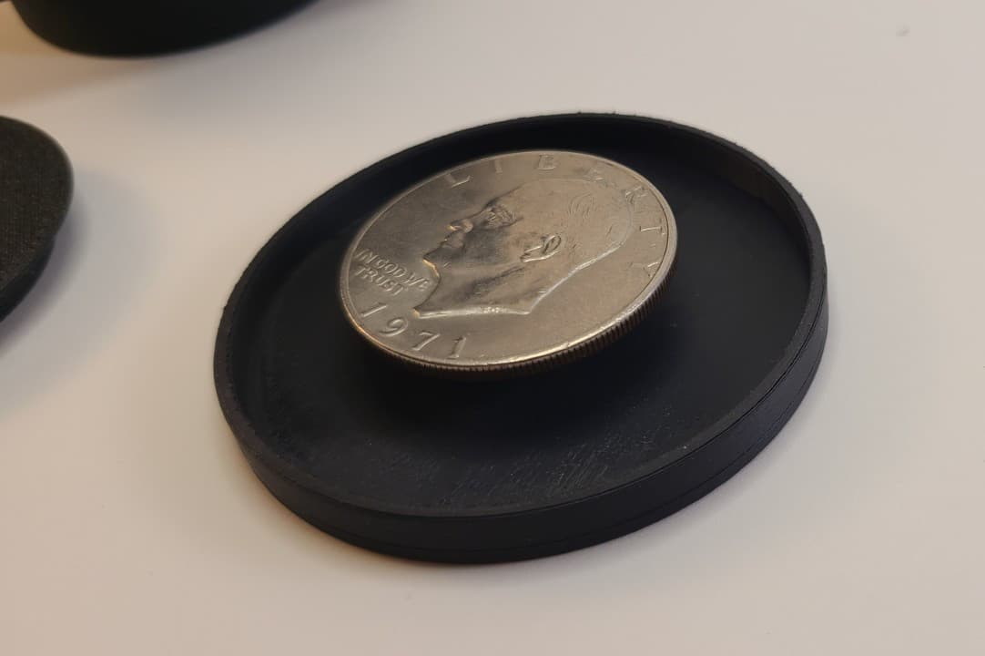 Axial Lighting Cube with diffuser for coin photography with Pro Photo Glass 6