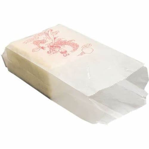 1 Lb Glassine Bag Small Portion/8in x 3.5in/1000 Pcs 2