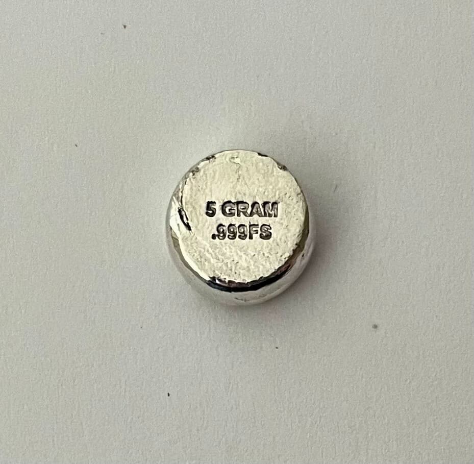 One! 5g SILVER .999 hand poured Donald Trump MAGA 1 BAR PER PURCHASE! g 5 gram 2