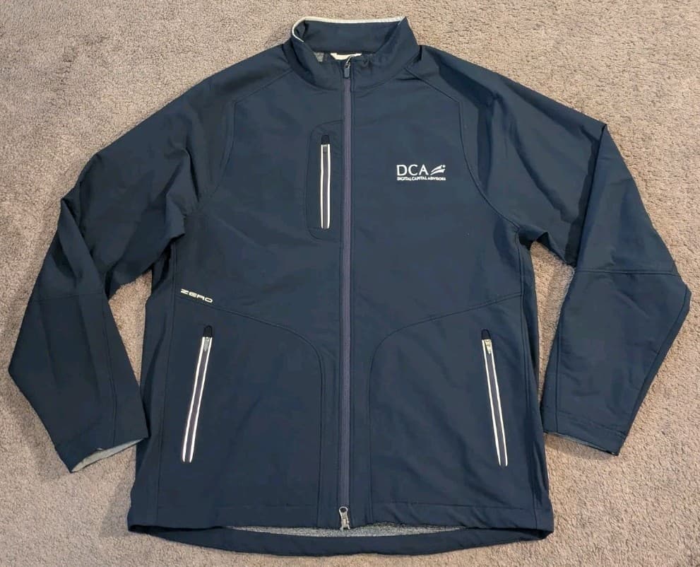 Zero Restriction Power Torque Full Zip Wool Blend Warm Waterproof Jacket Men's L