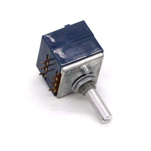 1pcs - ALPS RK27 250KA Volume Dual Potentiometer Round - JAPAN - RK27 4