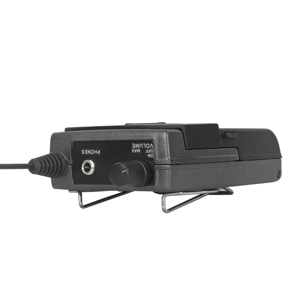 Wireless stage IR In Ear Monitor System UHF Dual channel transmitter Receiver 5