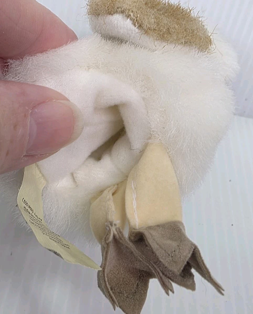 Folkmanis 5" Finger Puppet Barn Owl Wildlife Bird Plush 3