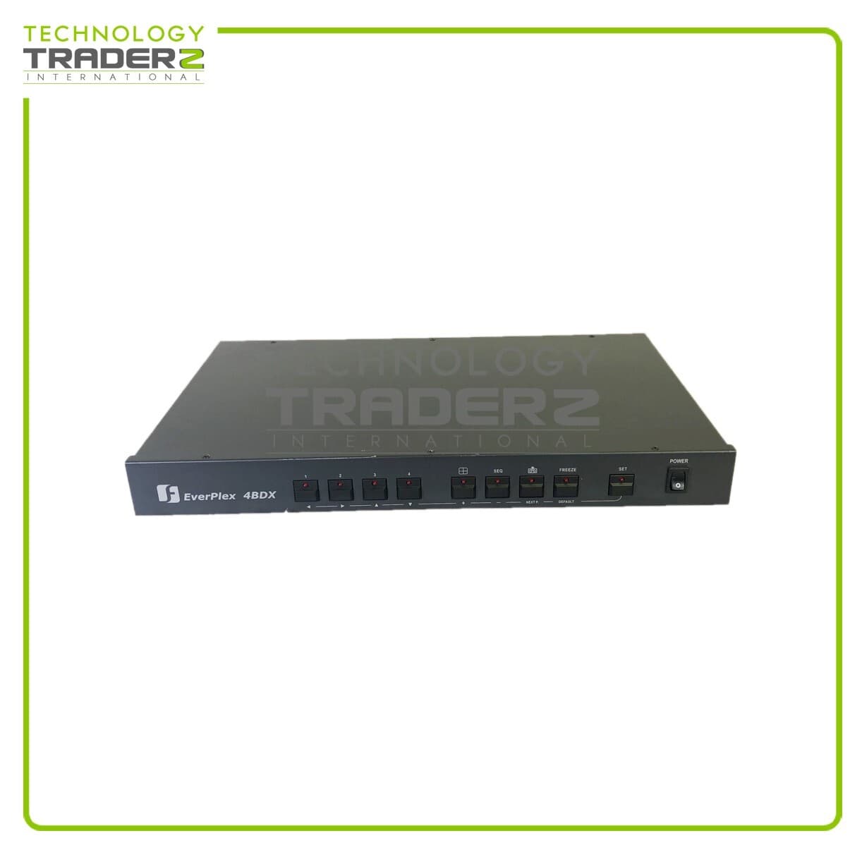 EP4BDX/E Everfocus 4BDX 4-Channel B/W Duplex Multiplexor Video Processor