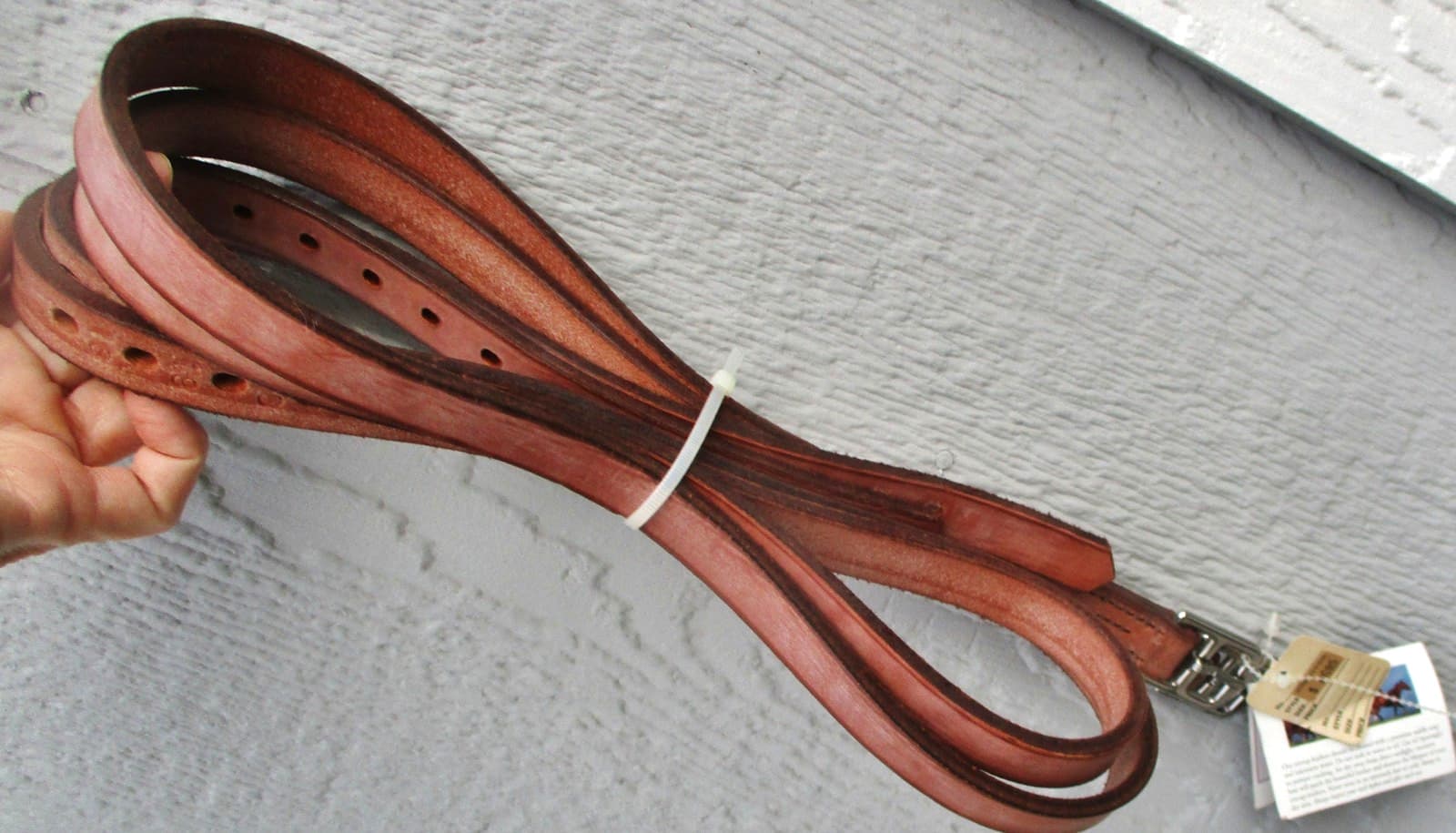 Deluxe English Saddle Stirrup Leathers "3/4 x 54" -Beveled Edges-Numbered Holes 6