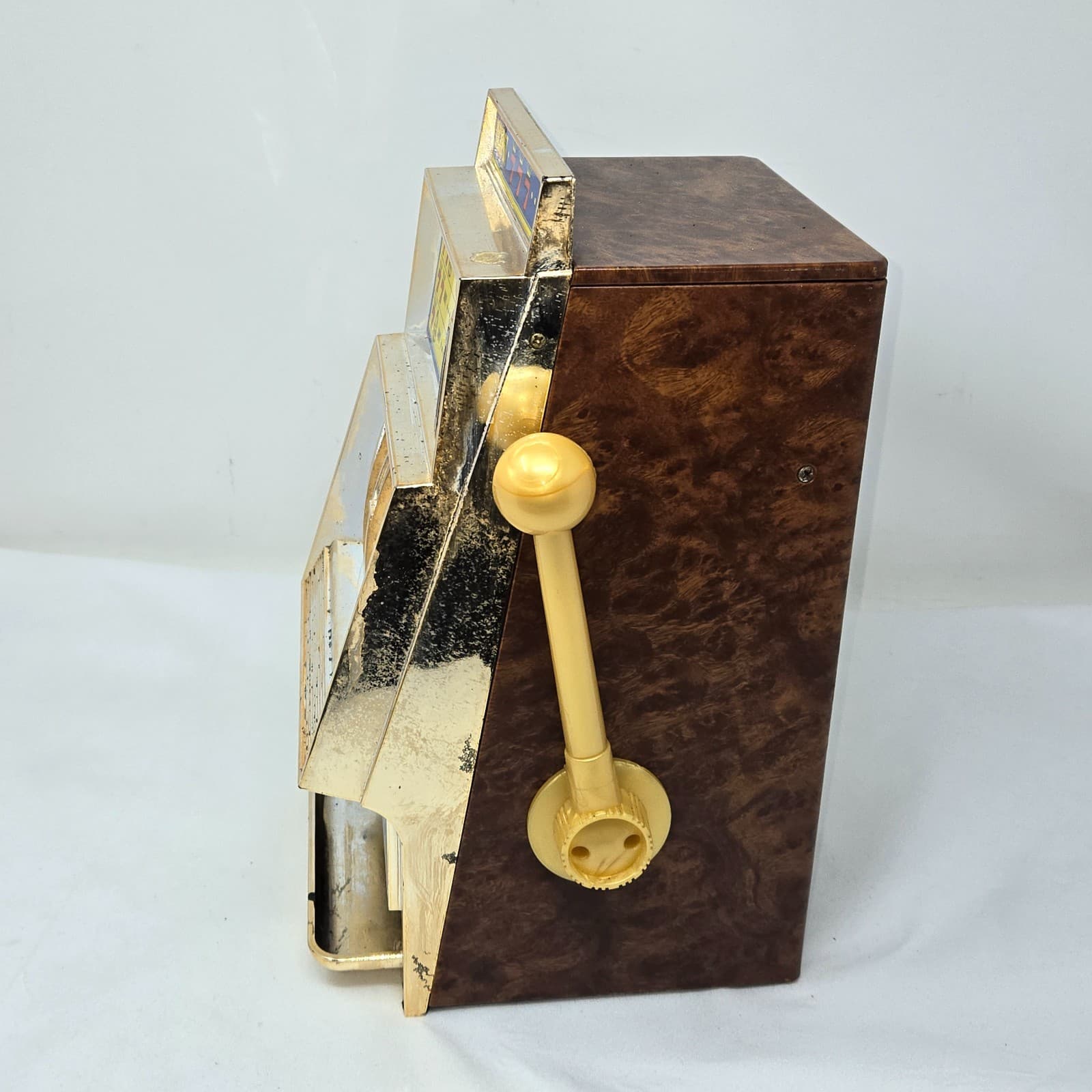 VINTAGE WACO CASINO SEVEN 777 TOY SLOT MACHINE BANK MADE IN JAPAN WORKS 5