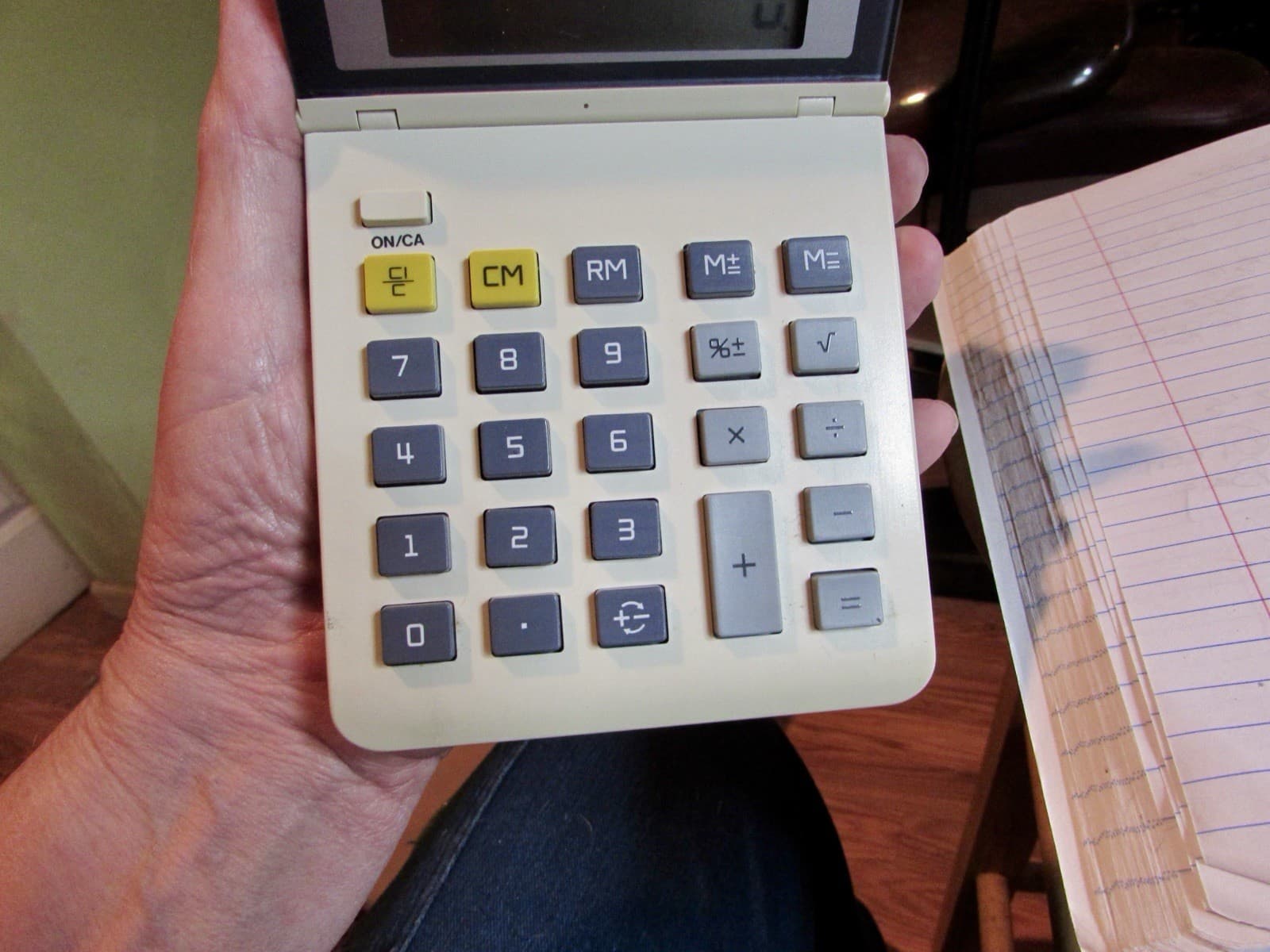 Canon KS-80 Solar Calculator With Instruction Manual & Original Box Display Elev 6