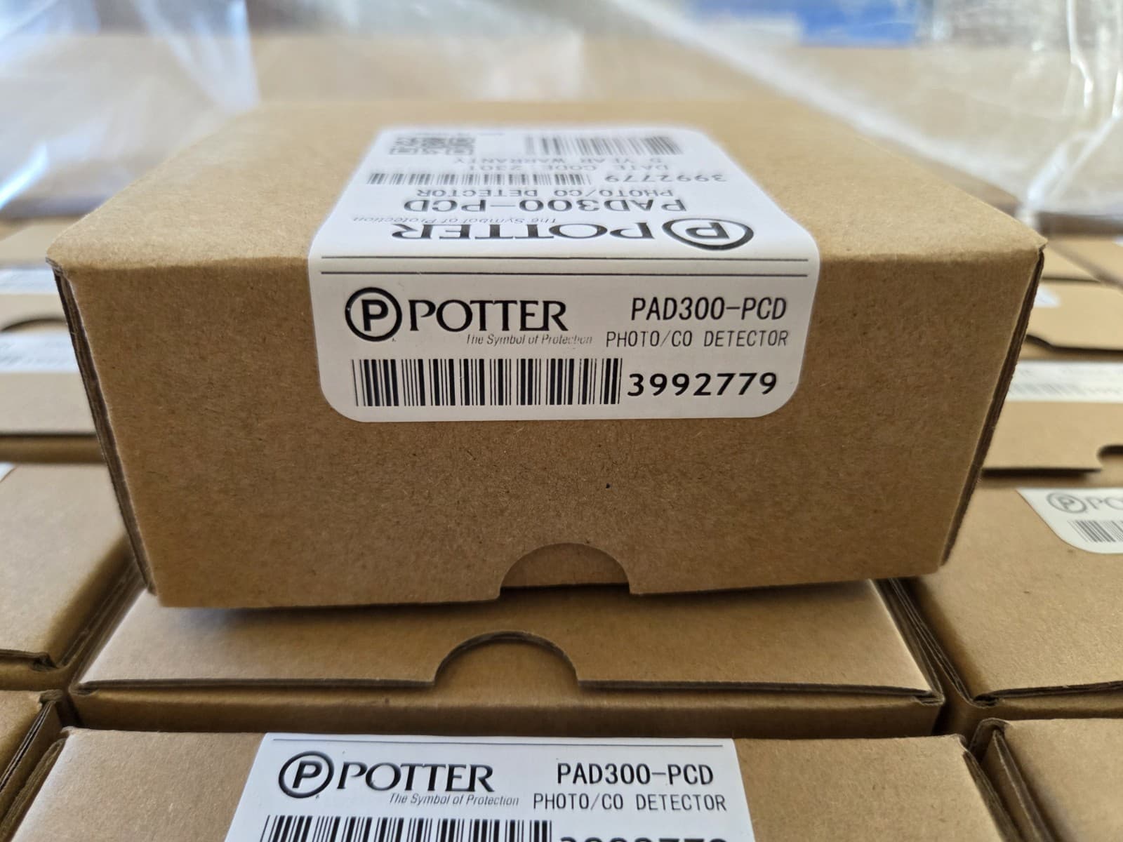 POTTER PAD300-PCD PHOTOELECTRIC SMOKE/CO DETECTOR - BRAND NEW - 290 AVAILABLE  4
