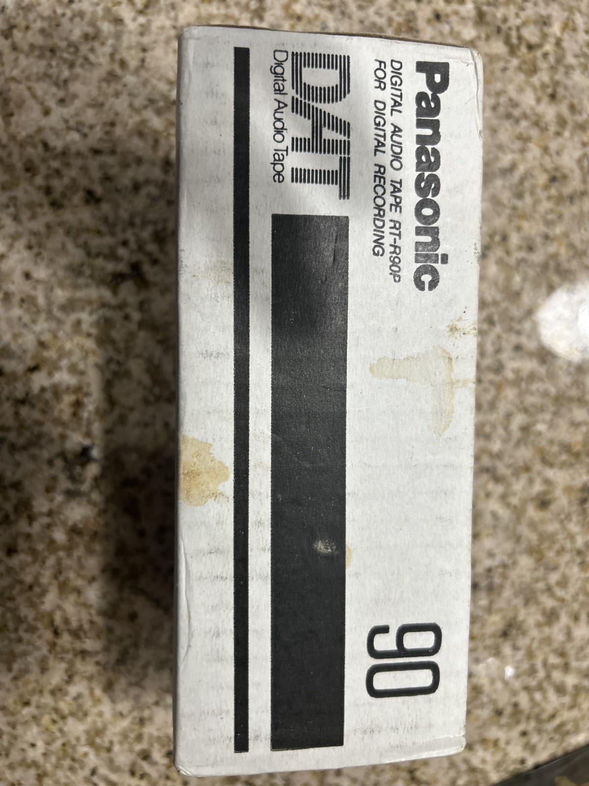 10 DAT  Panasonic 90 Digital Audio Tape RT-R90P made in Japan (sealed Box) 3
