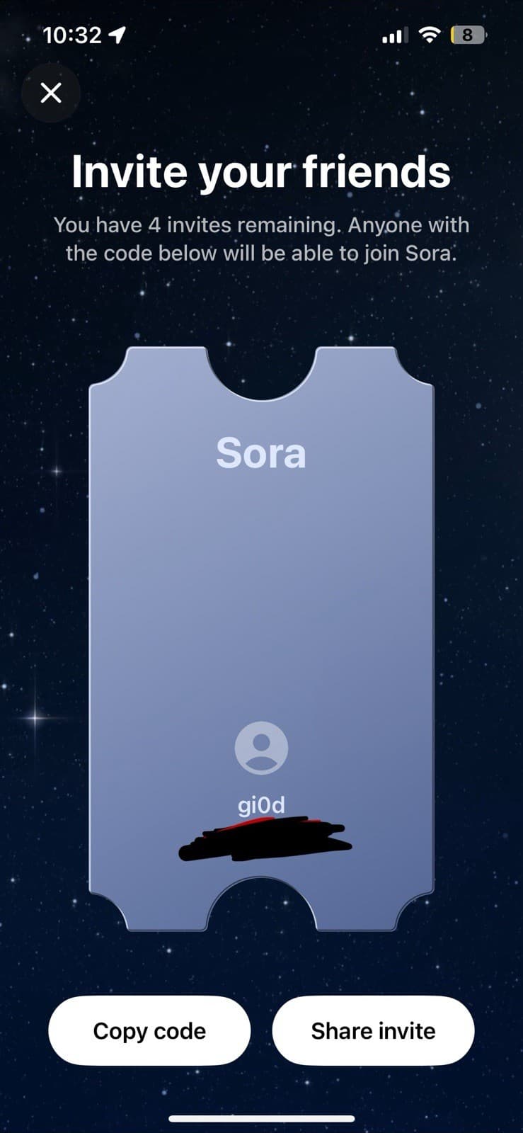 OpenAi Sora 2 Invitation code- INSTANT DELIVERY!!!
